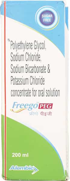 Freego Peg Sugar Free Oral Solution 200 Ml