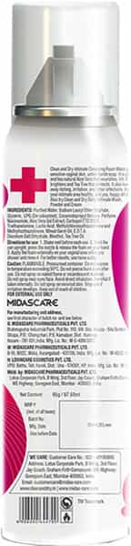 Clean And Dry Intimate Hygiene Foam Wash 85Gm
