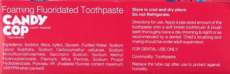 Candy Cop Bubblegum Flavour Toothpaste 70gm