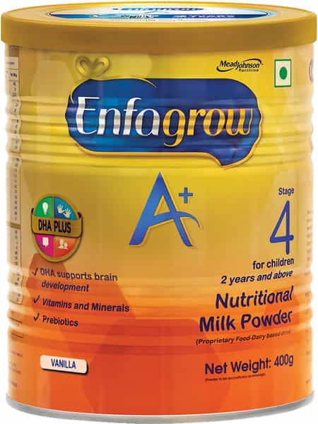 Enfagrow A+ Vanilla Child Nutrition Drink Stage 4 (2 Years And Above) Tin Of 400 G