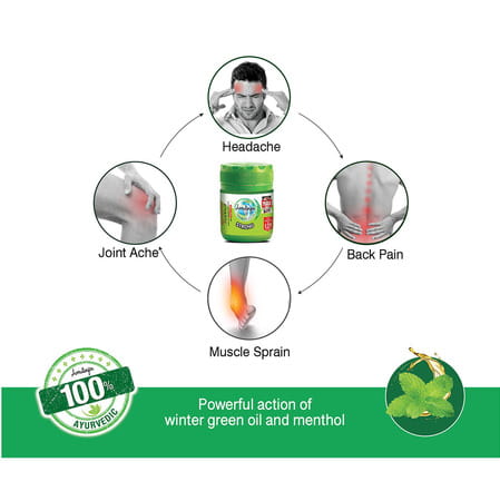 Amrutanjan Strong Pain Relief Balm Bottle Of 8 Ml