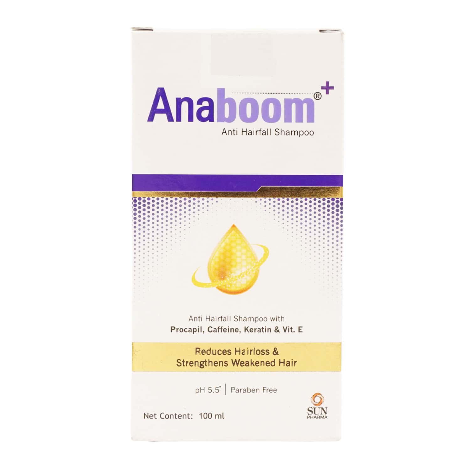 Anaboom Plus Anti Hair Fall Shampoo 100ml