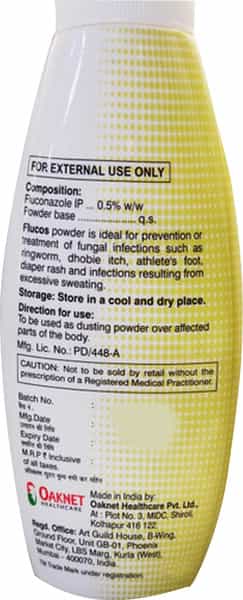 Flucos Dusting Powder 150Gm