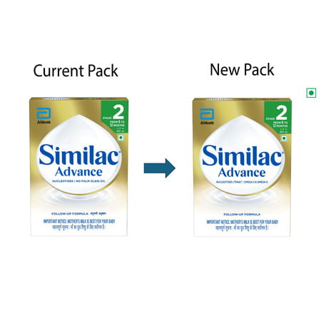 Similac Advance Stage 2 Follow-Up Formula (After 6 Months) Refill Of 400 G