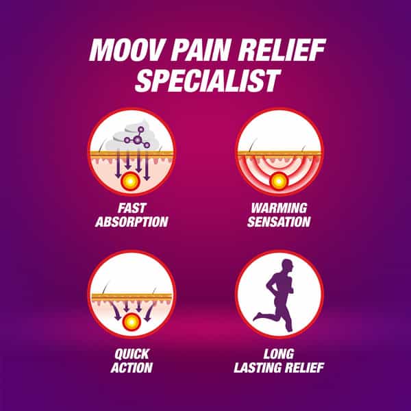 Moov Pain Relief Specialist Tube Of 30Gm Ointment