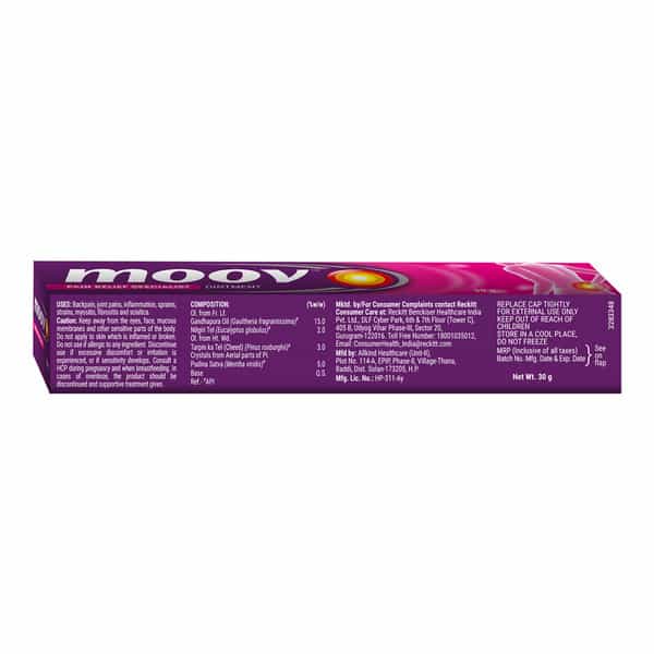 Moov Pain Relief Specialist Tube Of 30Gm Ointment