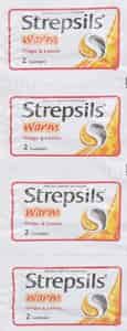 Strepsils Warm Ginger Lemon Lozenges Strip Of 8