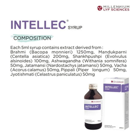 Intellec Syrup 200 Ml