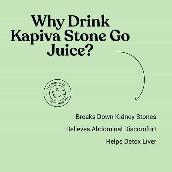 Kapiva Stone Go Juice Cleanses Kidney And Urinary Bladder - 1L