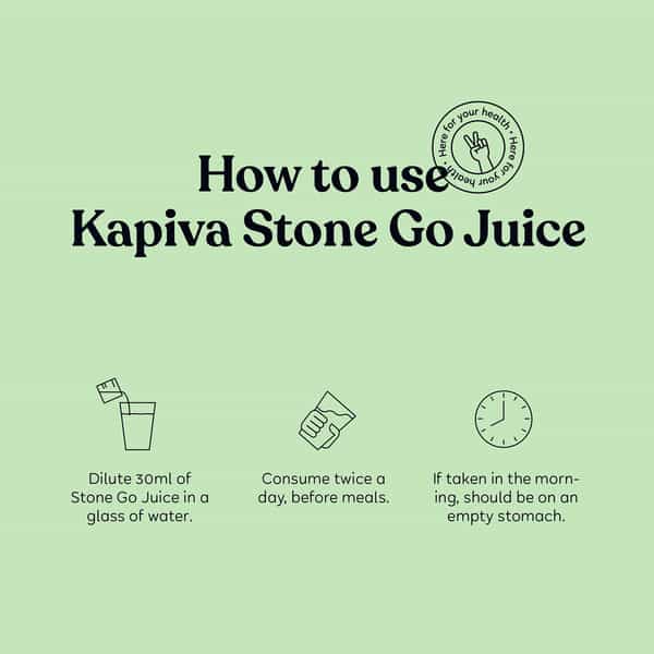Kapiva Stone Go Juice Cleanses Kidney And Urinary Bladder - 1L