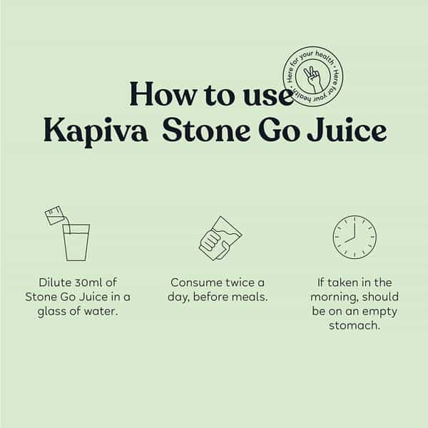 Kapiva Stone Go Juice Cleanses Kidney And Urinary Bladder - 1L