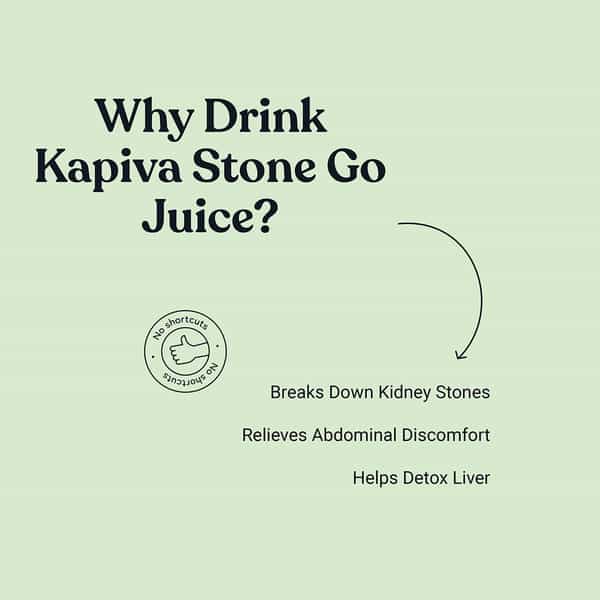 Kapiva Stone Go Juice Cleanses Kidney And Urinary Bladder - 1L