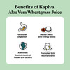 Kapiva Aloe Vera Wheatgrass Juice Natural Detoxifier No Added Sugar - 1 L
