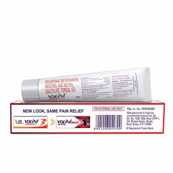 Volini Maxx Pain Relief | Gel | 30 Gm