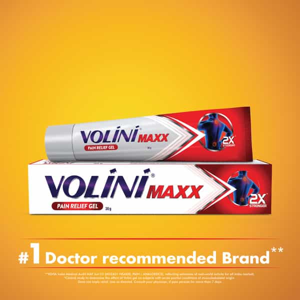 Volini Maxx Pain Relief | Gel | 30 Gm