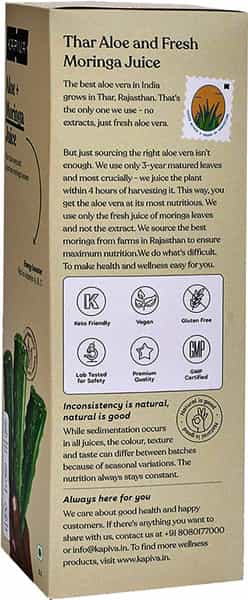 Kapiva Aloe + Moringa Health Juice Bottle Of 1 L