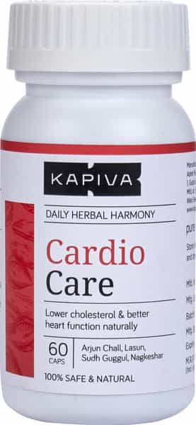 Kapiva Cardio Care Capsules - Helps Maintain Heart Health - 60 Caps