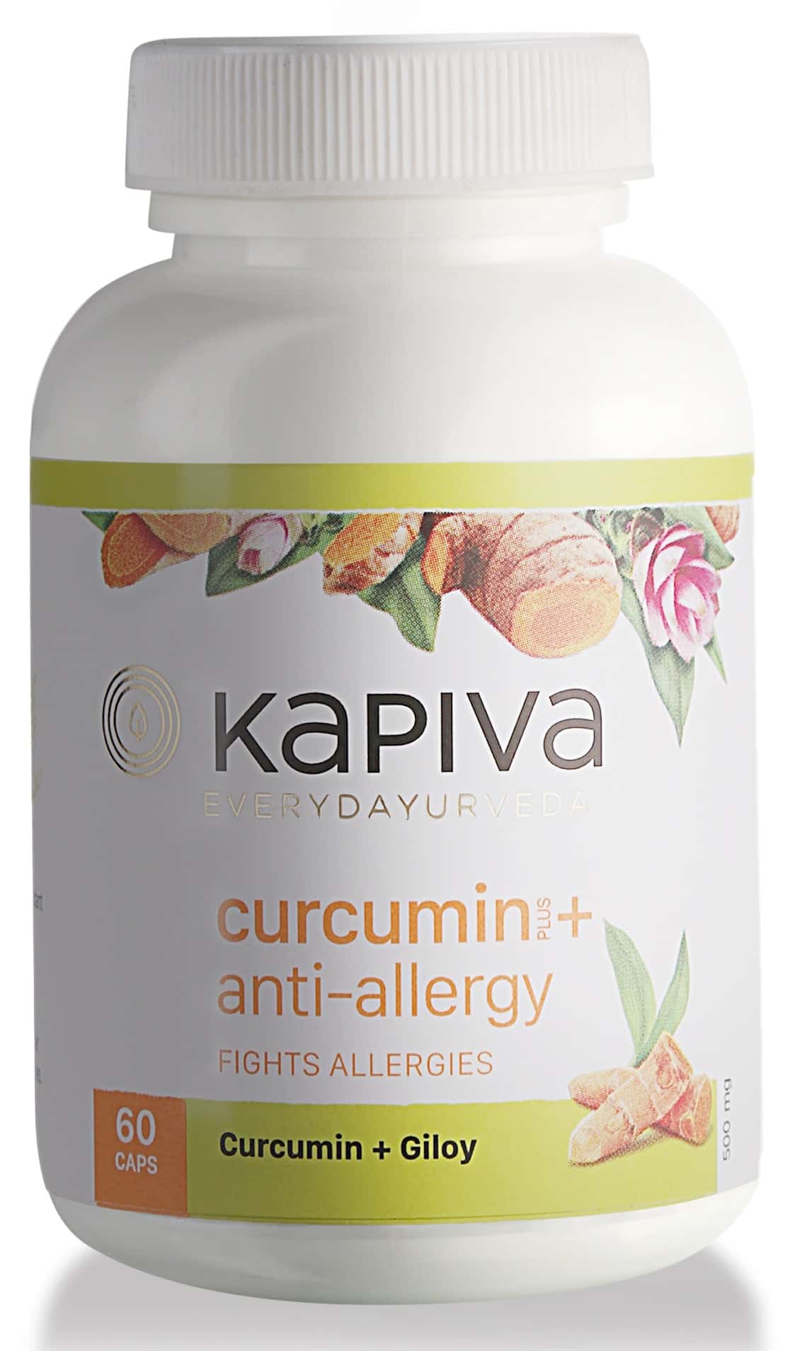Buy Kapiva Curcumin + Anti Allergy Capsules Bottle Of 60 Online at Flat