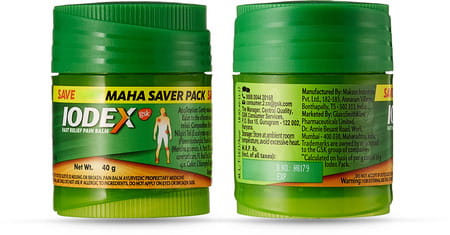 Iodex Body Pain Expert Relief Pain Balm 40 Gm