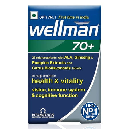 Wellman 70 Plus Strip Of 10 Tablets