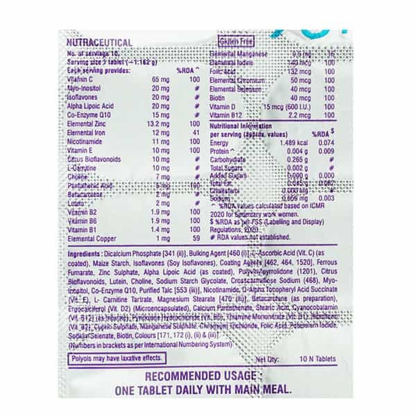 Wellman 70 Plus Strip Of 10 Tablets