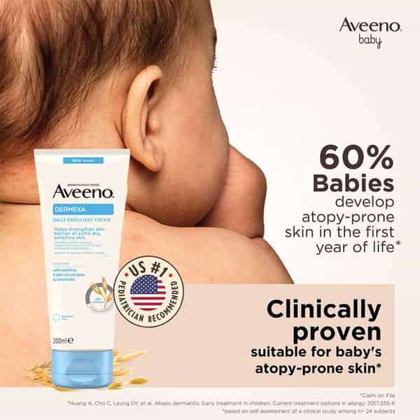 Aveeno Dermexa Cream 200Ml