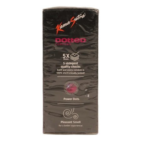 Kamasutra Dotted Box Of 20 Condoms