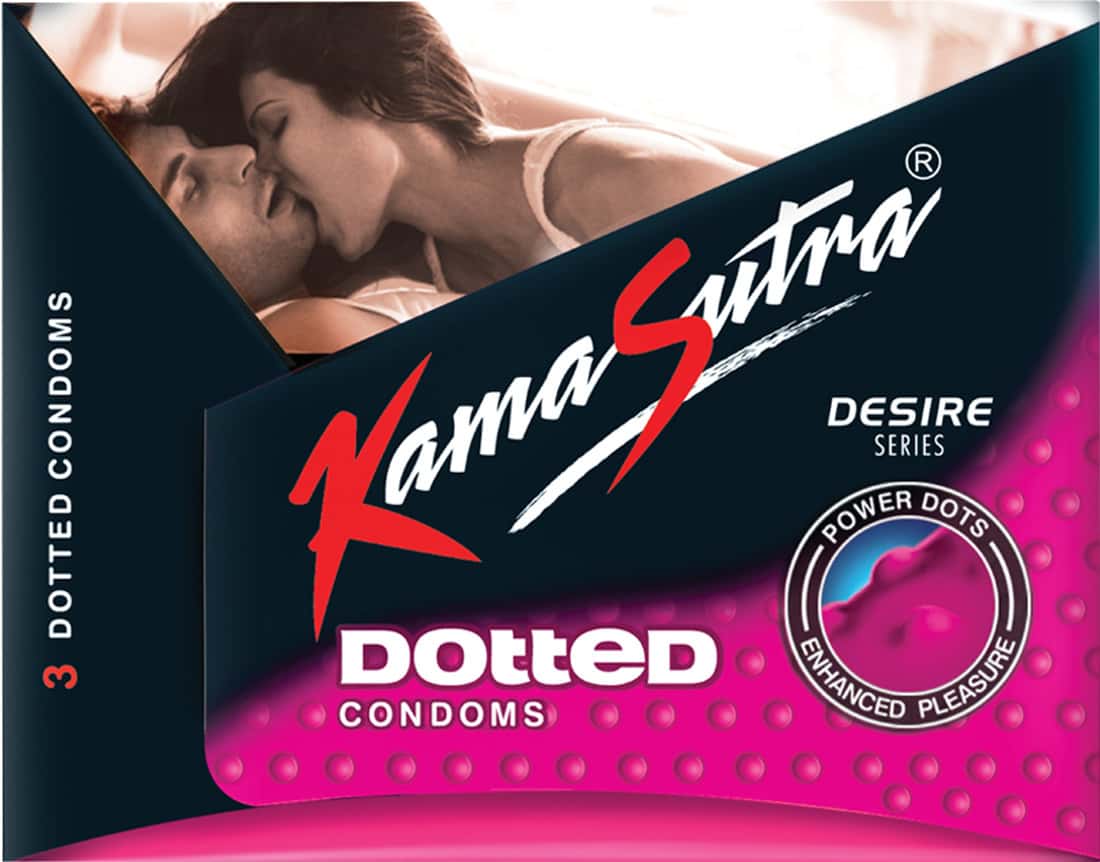 Kamasutra Dotted 3 Condoms