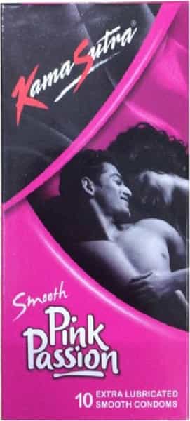 Kamasutra Smooth Pink Passion Condom Box Of 10