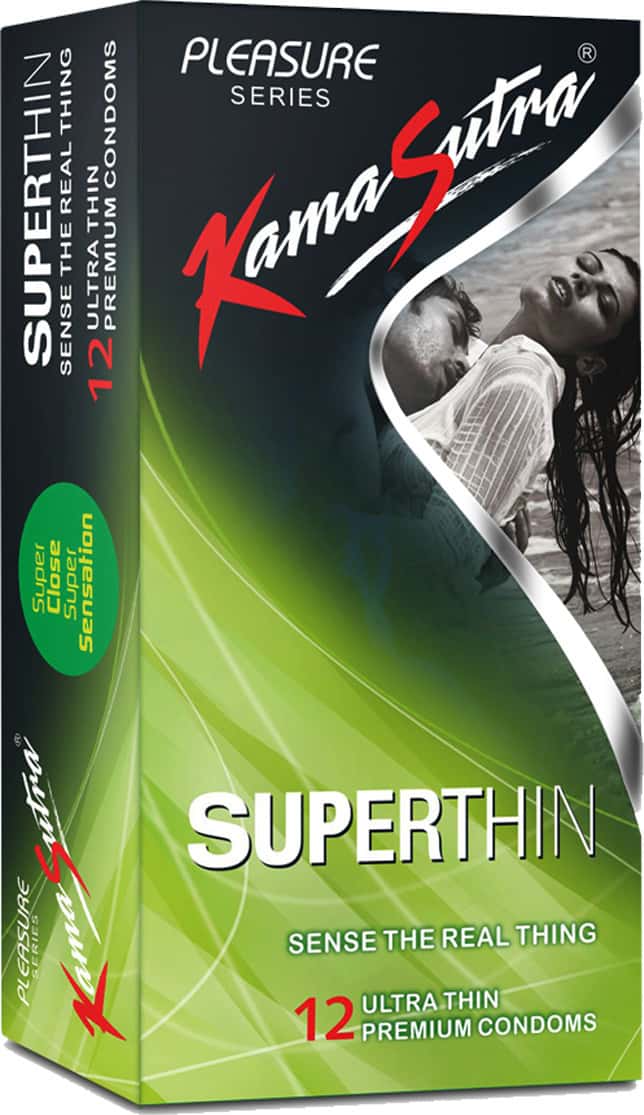 Kamasutra Superthin Box Of 12 Condoms