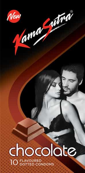 Kamasutra Excite Chocolate Box Of 10 Condoms