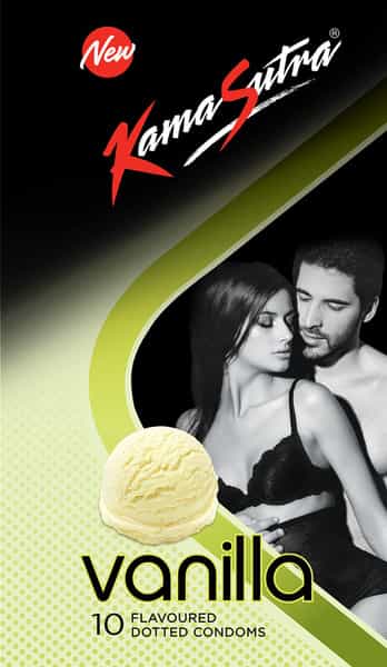 Kamasutra Excite Vanilla Condom Box Of 10