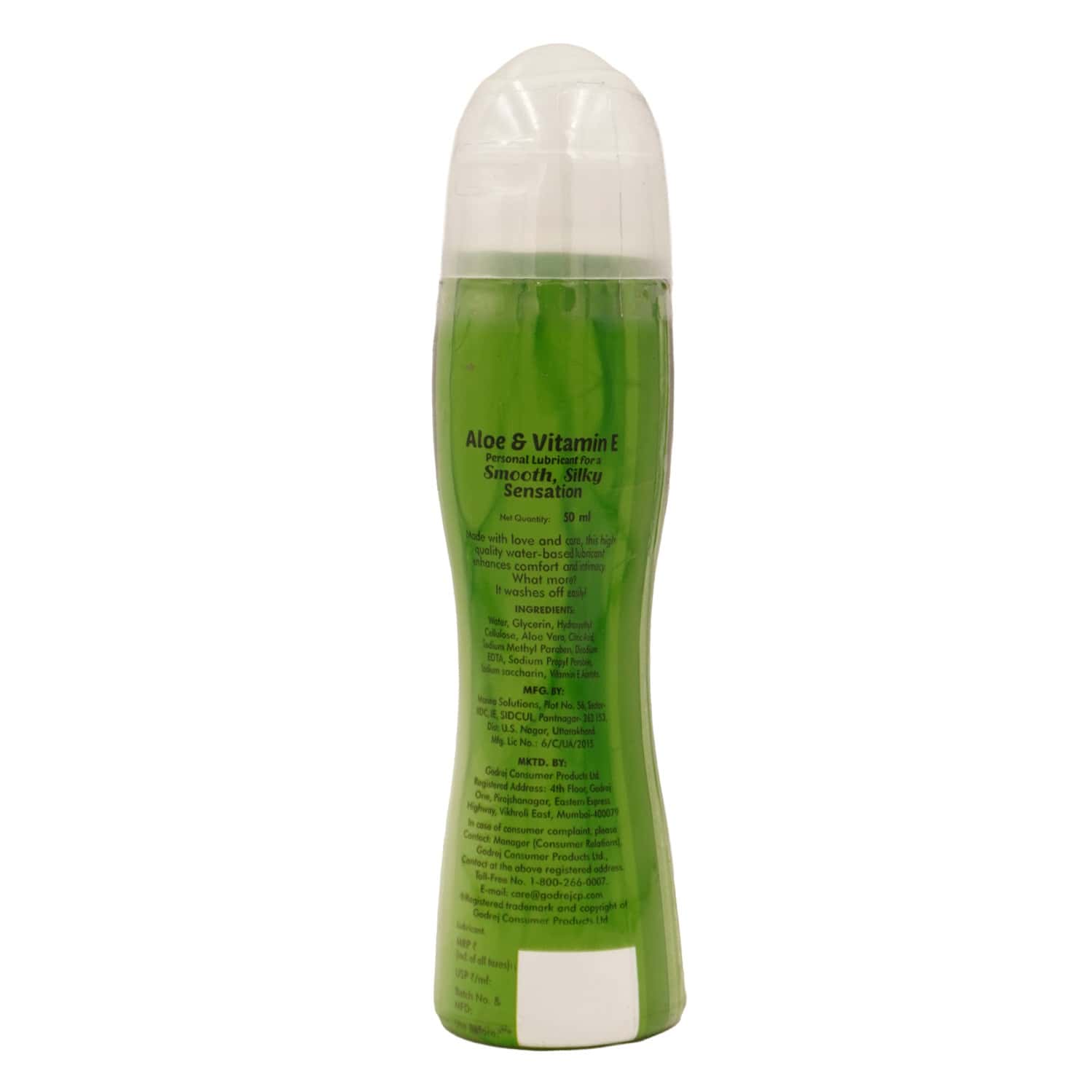 can you use aloe vera gel as lubricant Aloe Organic Gel Lube main image 0