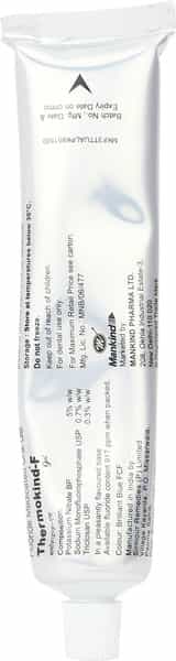 Thermokind F Spearmint Flavour Sugar Free Tube Of 100Gm Gel