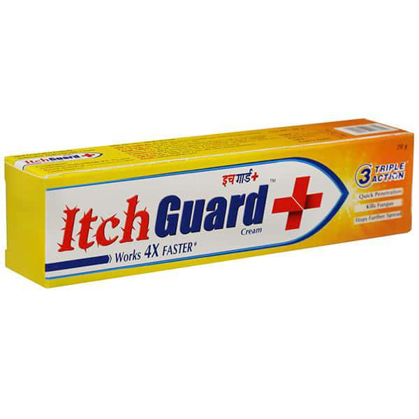 Buy Itch Guard Plus Cream 20gm Online at flat 15 off PharmEasy