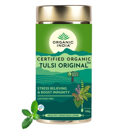 Organic India Tulsi Original 100 Gm Tin
