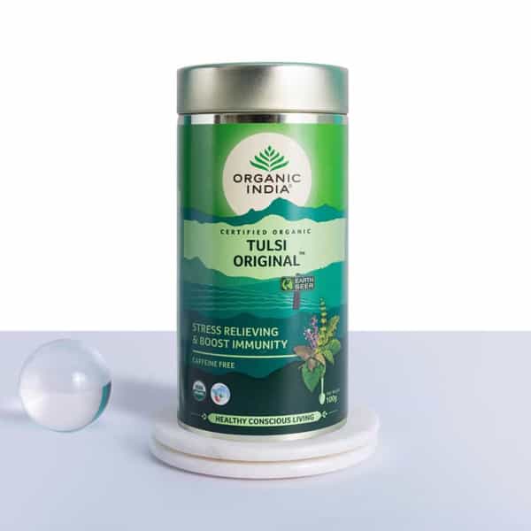 Organic India Tulsi Original 100 Gm Tin