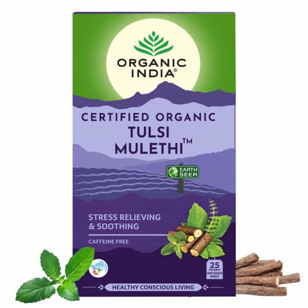 Organic India Tulsi Mulethi Tea Bag 25'S