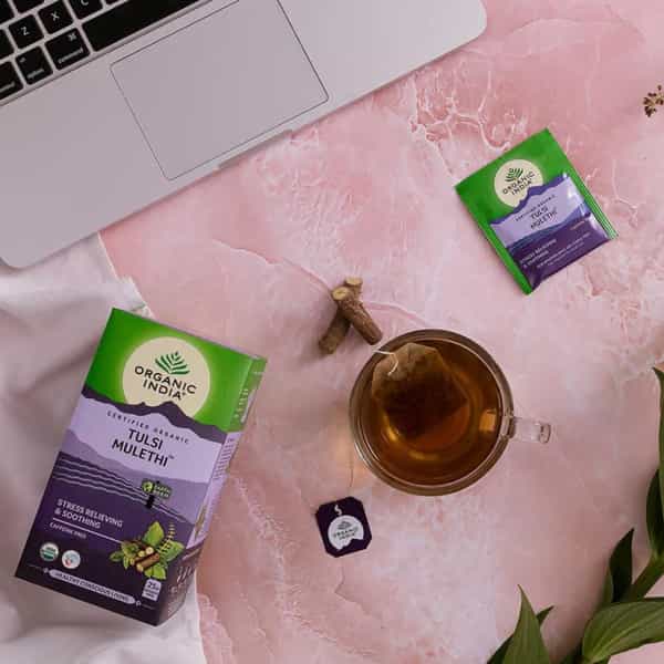 Organic India Tulsi Mulethi Tea Bag 25'S
