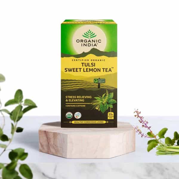 Organic India Tulsi Sweet Lemon Tea Bag 25'S