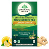 Organic India Tulsi Green Tea Lemon Ginger Tea Bag 25'S