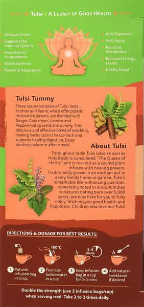 Organic India Tulsi Tummy Tea Bag 25'S