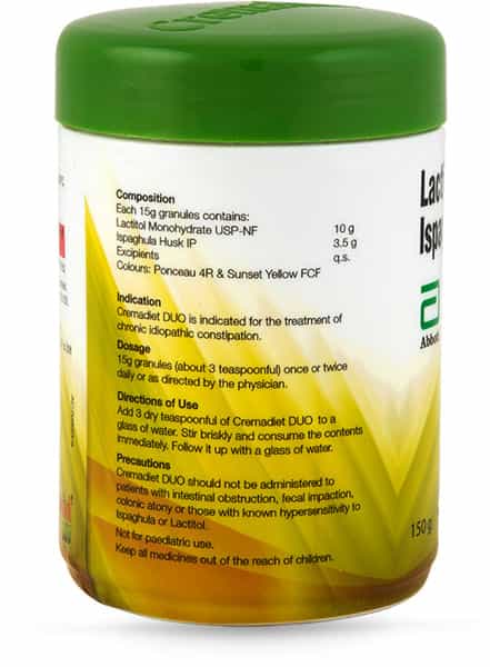 Cremadiet Duo Mixed Fruit Flavour Jar Of 150Gm Powder