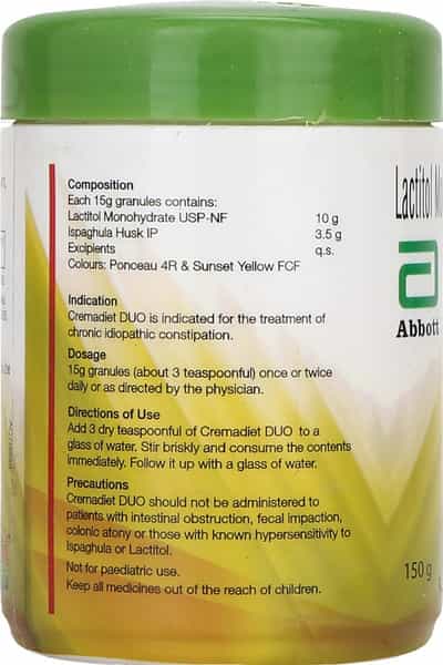 Cremadiet Duo Mixed Fruit Flavour Jar Of 150Gm Powder