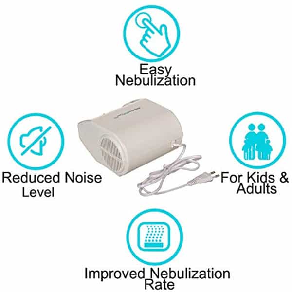 Bpl Breath Ezee N1 Nebulizer - White - 1Pc