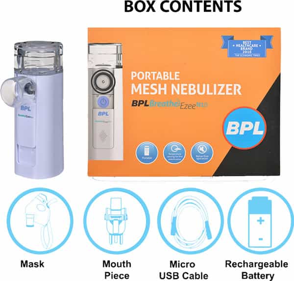 Bpl Breath Ezee N10 Nebulizer & Vapourizer