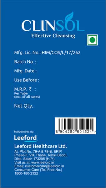 Clinsol Oil Control Face Wash 70Gm