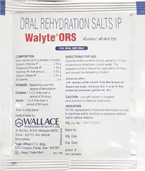 Walyte Ors Mango Flavour Sachet 22Gm