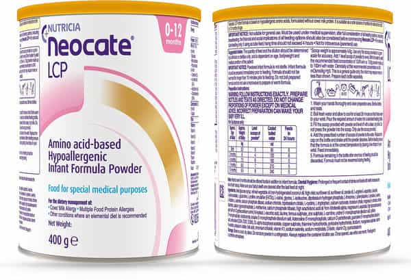 Neocate Lcp Baby Food Tin Of 400 G