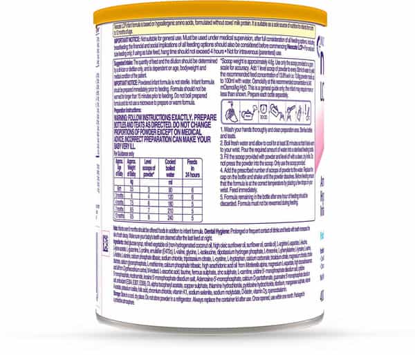 Neocate Lcp Baby Food Tin Of 400 G